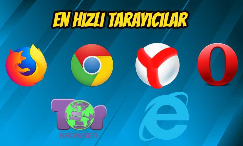 en hızı tarayıcılar 2019