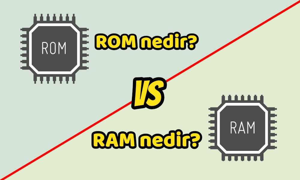 ram ve rom nedir