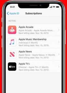 iphone abonelik iptali