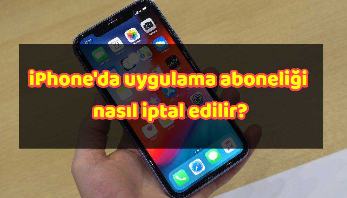 iphone abonelik iptali