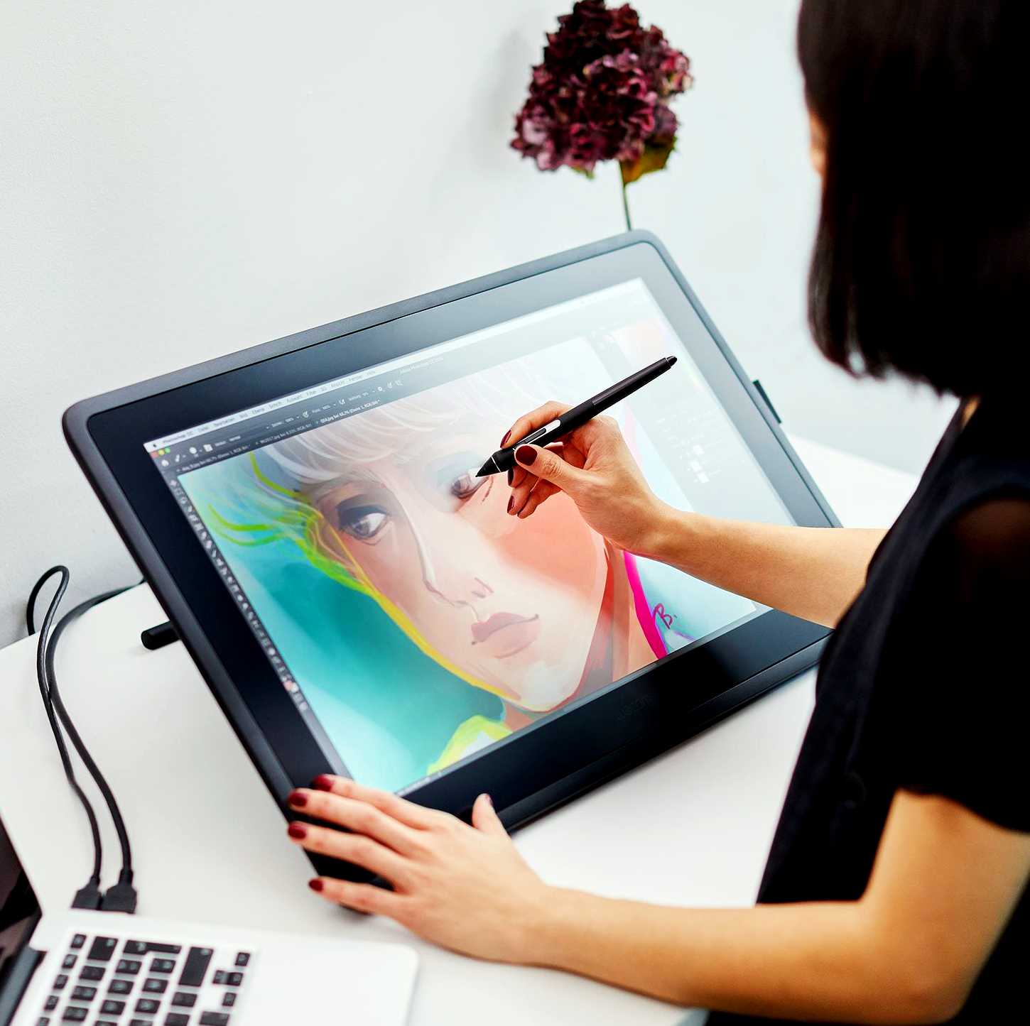 Wacom Cintiq grafik tablet (çizim tableti)