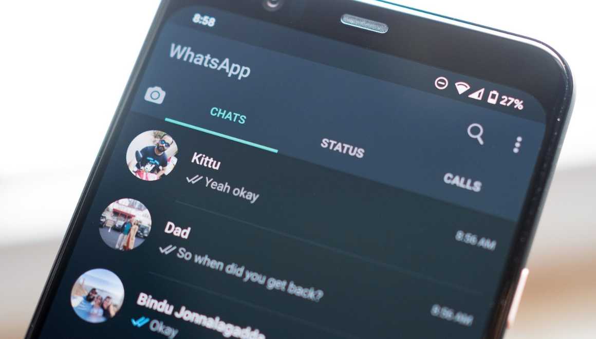 whatsapp karanlık mod nasıl yapılır
