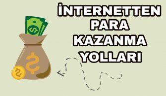internetten para kazanmanın en kolay yolu